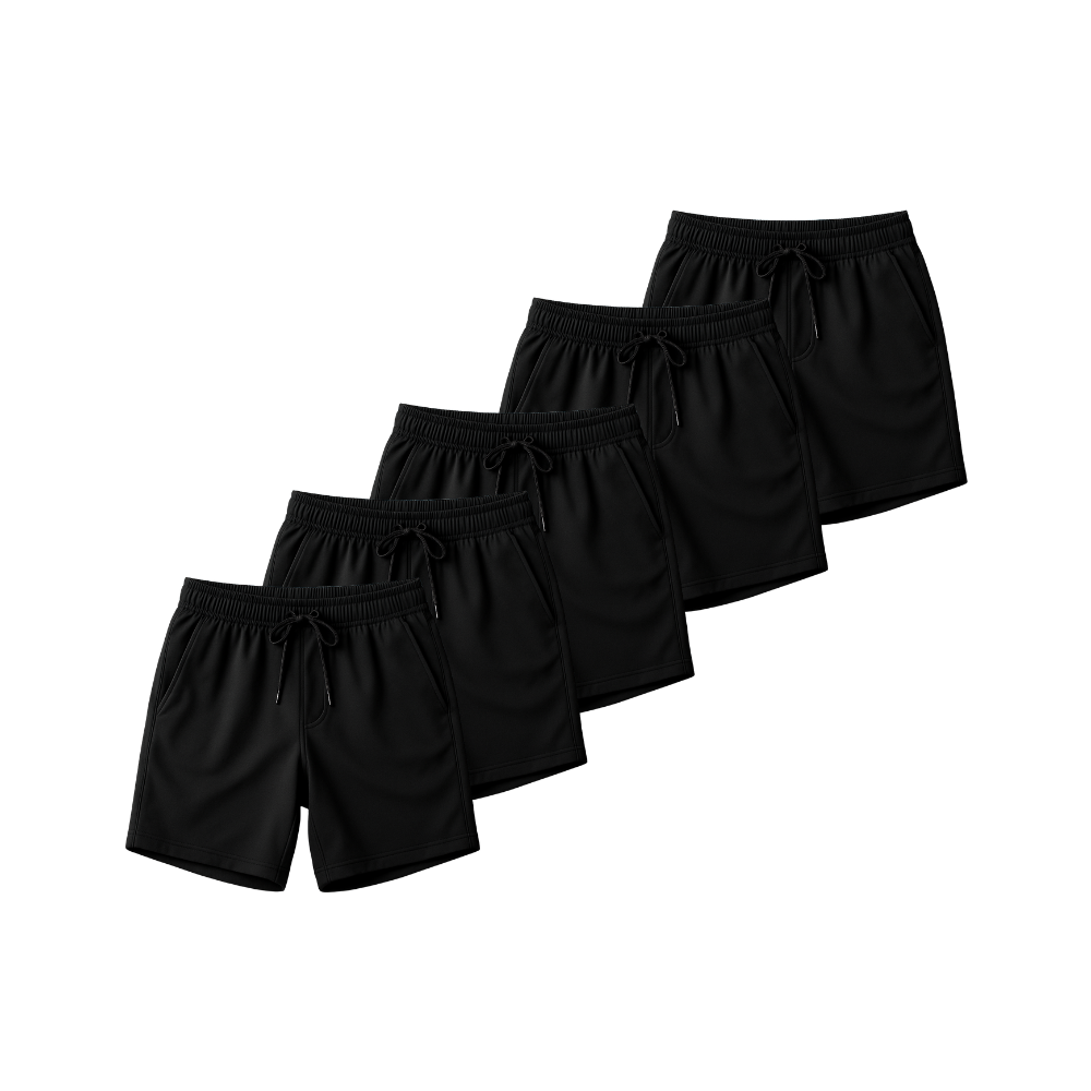 Kit 5 Shorts Bermuda Dry fit